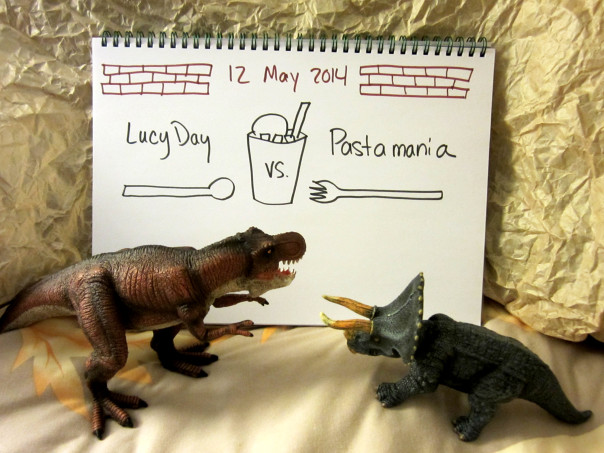 Lucy Day vs. Pastamania
